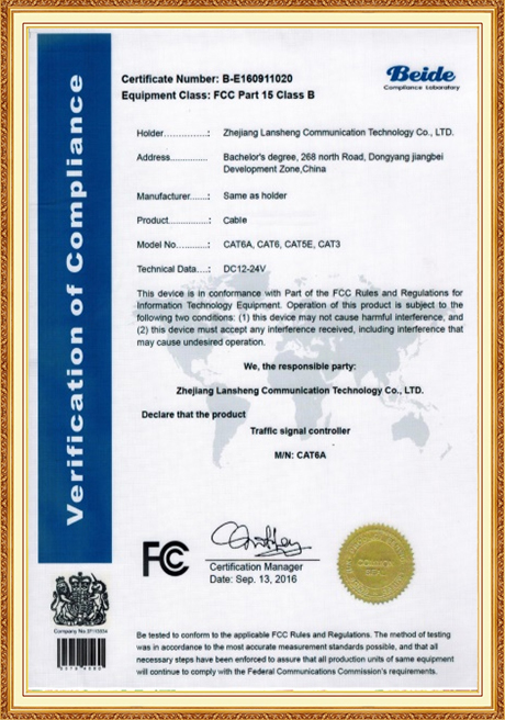 Certificate Of Honor